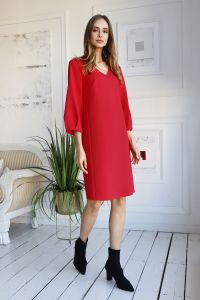 MOKKO Платье 156071 (красный)