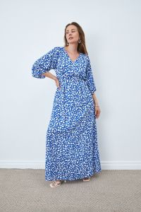 Mokko Платье 156708 (бело-голубой)